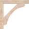 Ekena Millwork Legacy Block Smooth Bracket w/ Offset Brace, Douglas Fir, 7 1/2"W x 48"D x 48"H BKT0806X48X48LEC05SDF - alternate 3